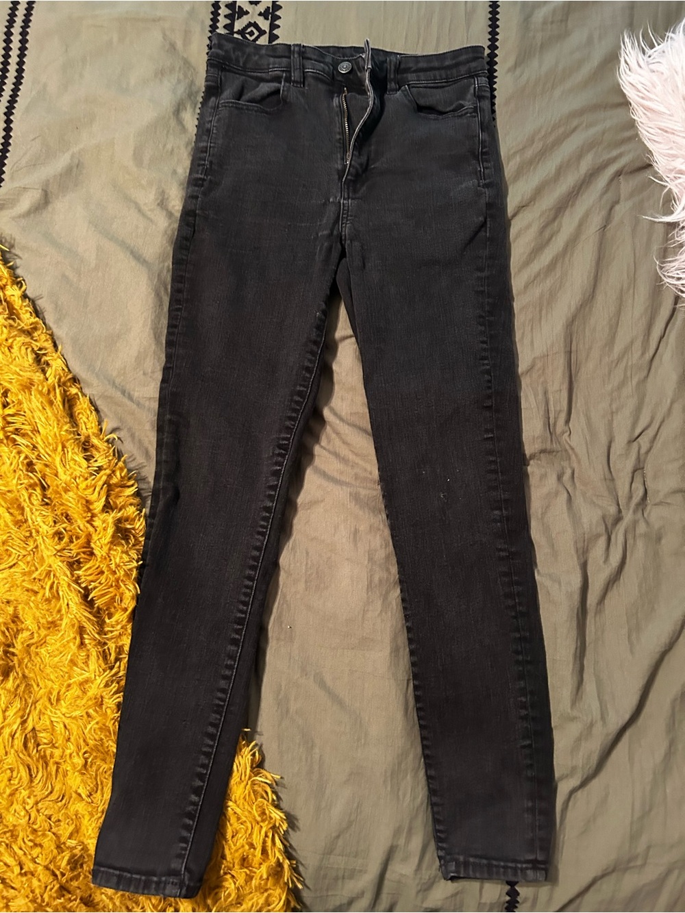 American Age Black Skinny Jeans - High-Rise Slim Fit